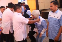 Tasming Hamid Dorong Peserta Pelatihan Terus Tingkatkan Kompetensi Hadapi Persaingan Kerja