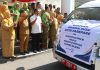 Dukung Percepatan Penurunan Stunting, Tasming Hamid Hadiri Pelepasan Bantuan Susu KemenPPPA oleh Gubernur Sulsel
